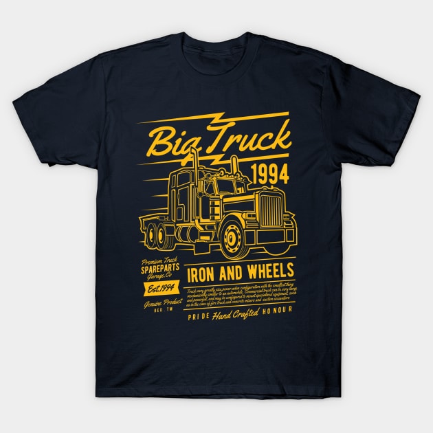 Big Truck T-Shirt by CRD Branding